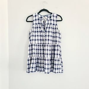 Anthropologie Pilcro And The Letterpress Plaid Top S
